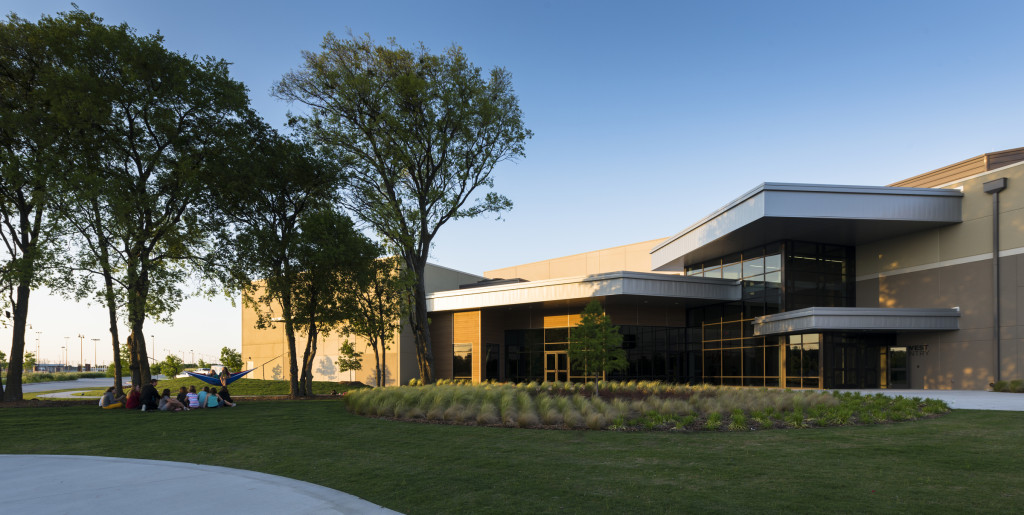Preston Trail Community Church, Frisco, TX, photographed for HH Architects
