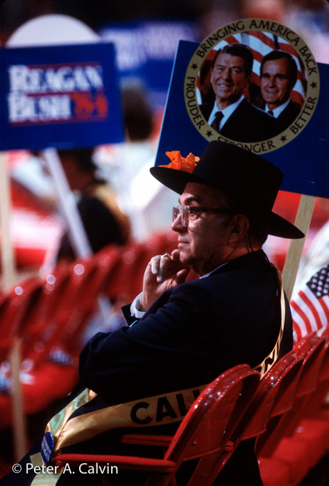 1984 Republican National Convention, Dallas, Texas, at the Dallas Convention Center